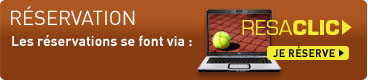Le tennis loisir est ouvert � tous � Pantin sur r�servation par Internet 7 j sur 7 toute l�ann�e, 6 courts de 8h � 22h